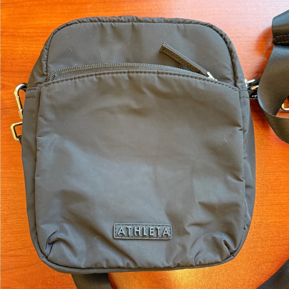 Athleta Black Crossbody Bag